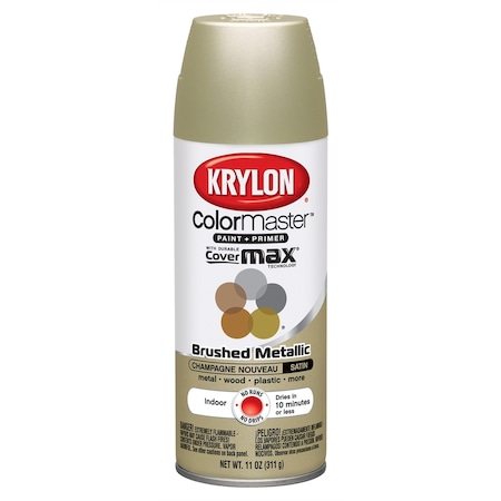 Krylon Colormaster Paint; Champagne Nouveau; 11 oz. Aerosol 51253